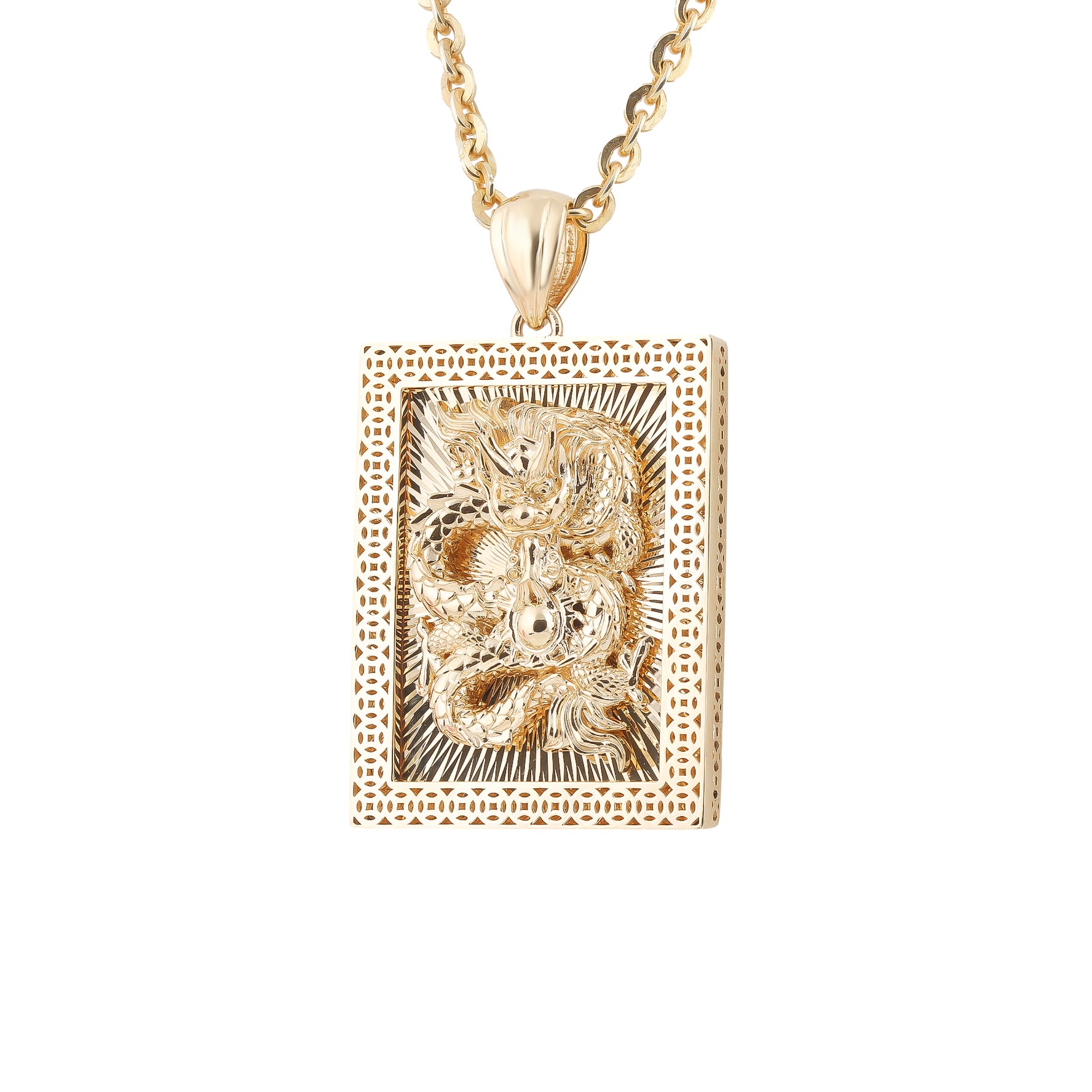 18K Gold Pendant P10962