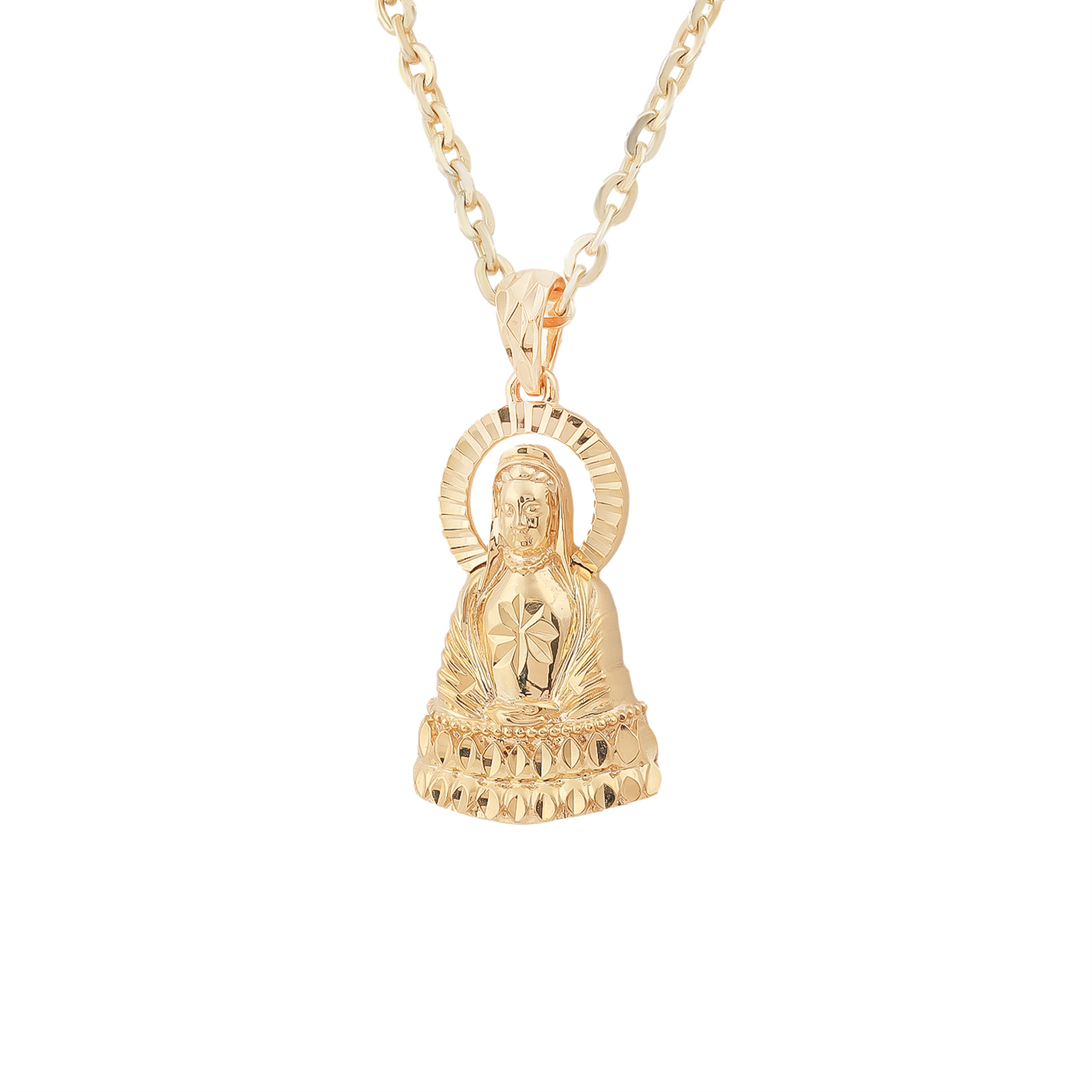 18K Gold Pendant P10866