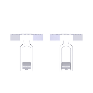 Diamond Cufflink K10009