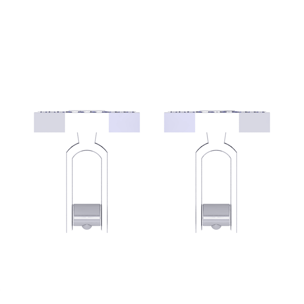 Diamond Cufflink K10009