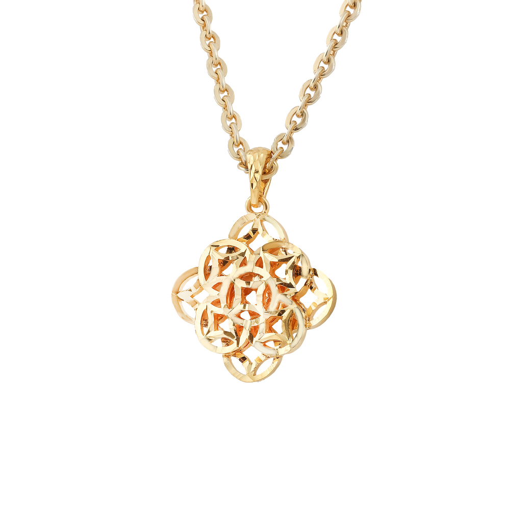 18K Gold Pendant P10884
