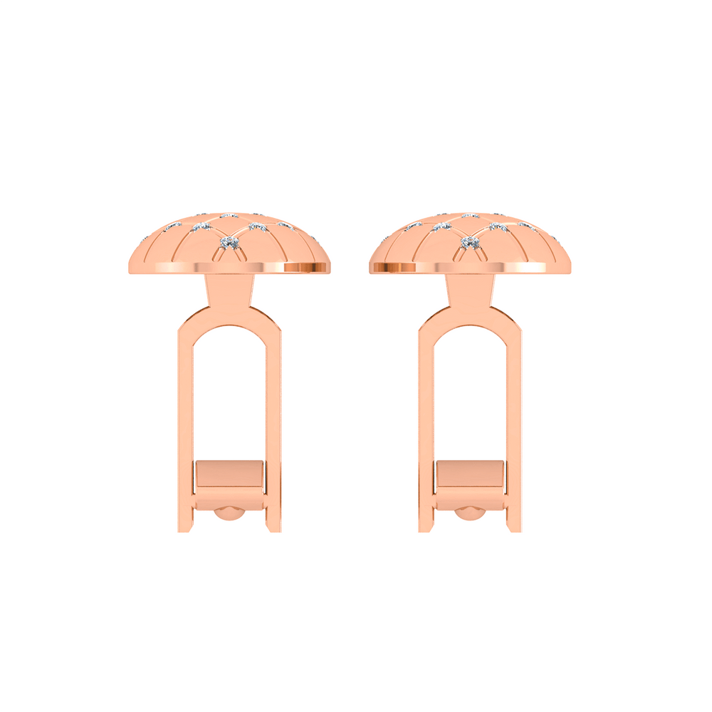 Diamond Cufflink K10012