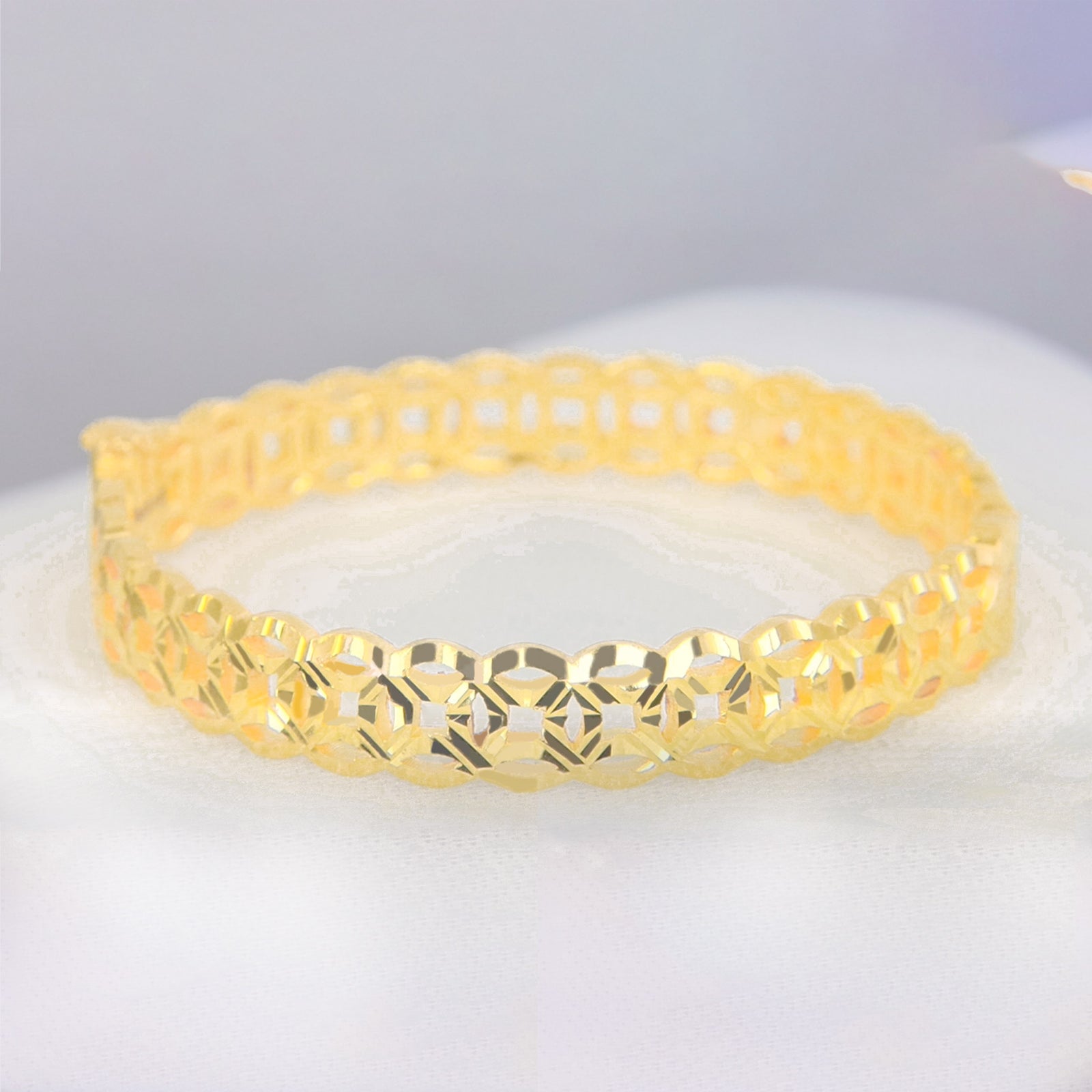 24K Gold Bangle