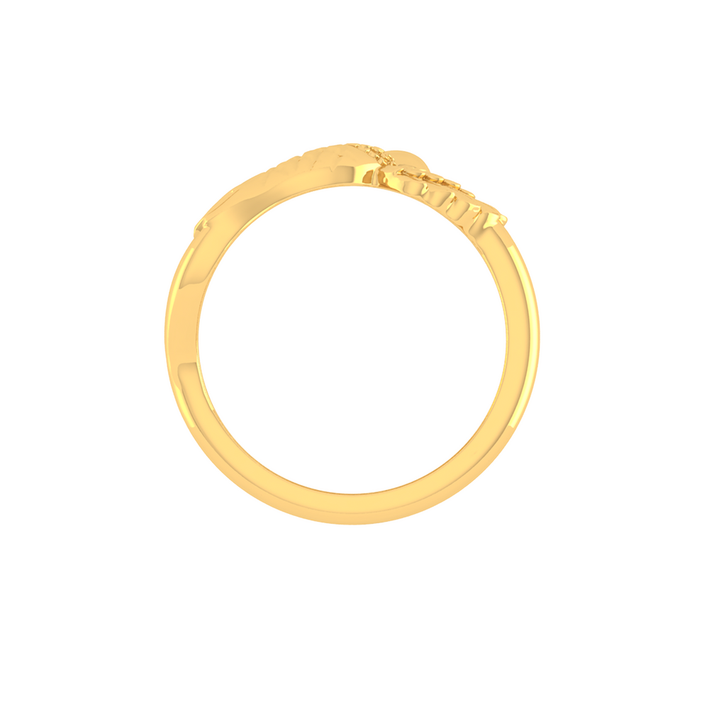 24K Gold Ring D10899