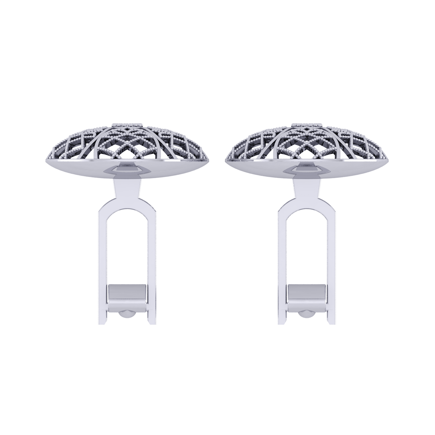 Diamond Cufflink K10013