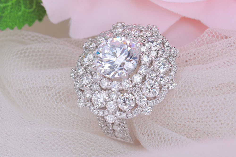 Diamond Ring Mounting B12028