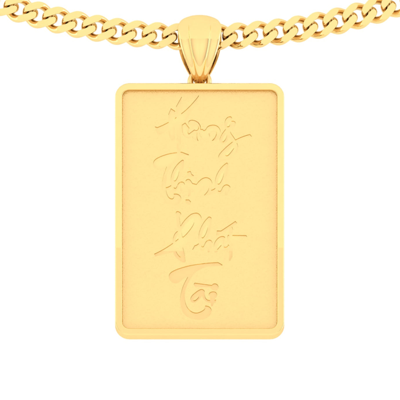 24K Gold Pendant