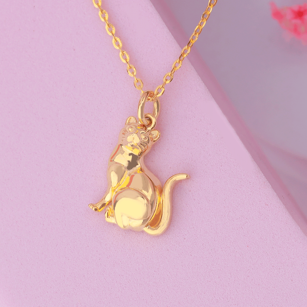 18K Gold Pendant P10905