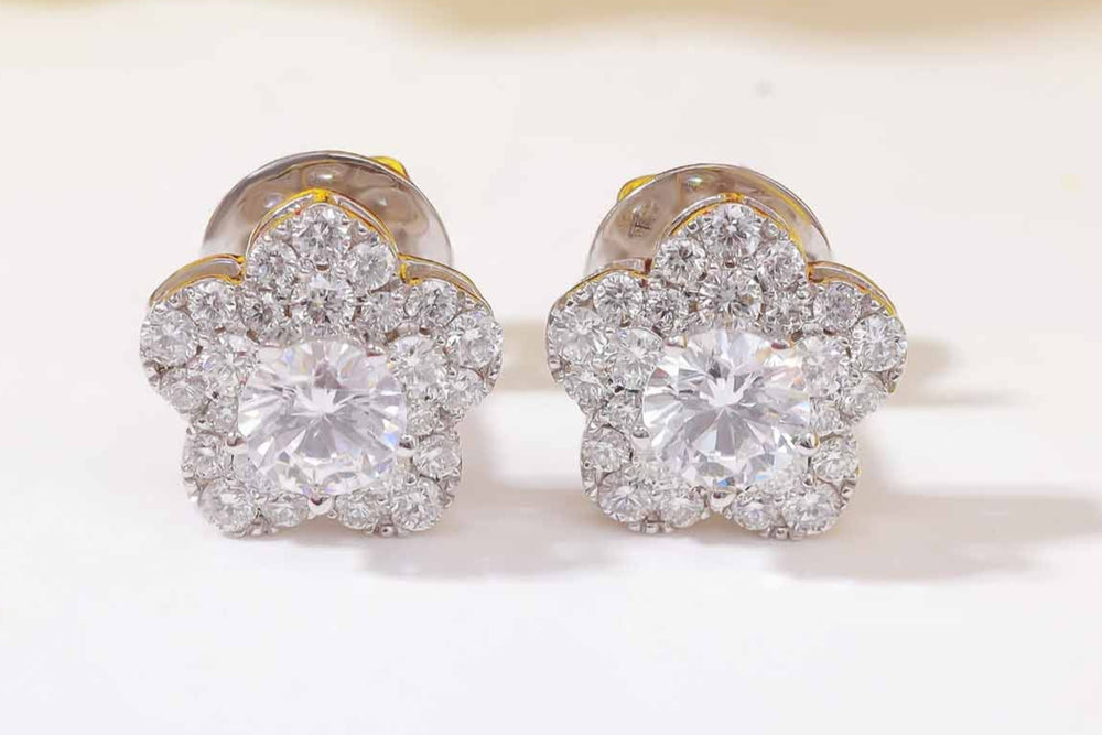Diamond Earrings Mounting E10780