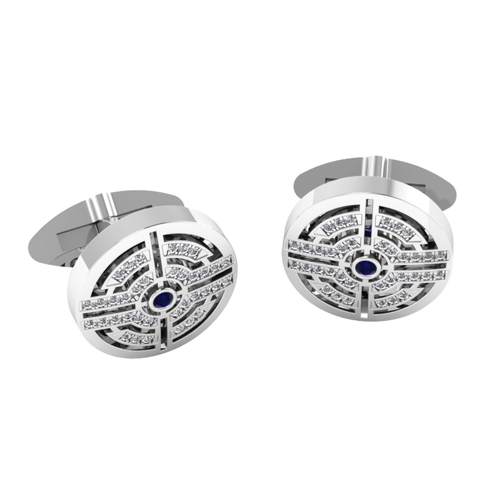 Diamond Cufflink K10003