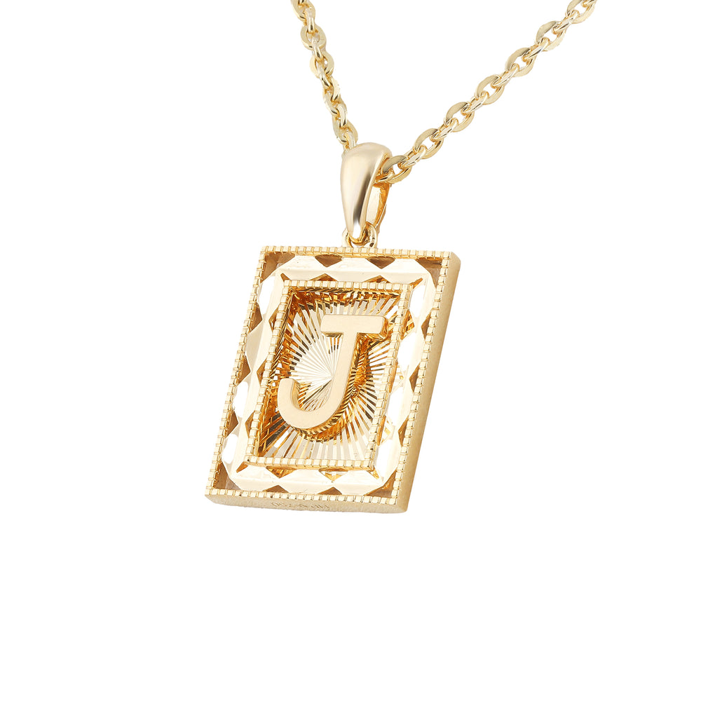 18K Gold Pendant P10670
