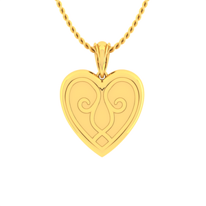 18K Gold Pendant P10638