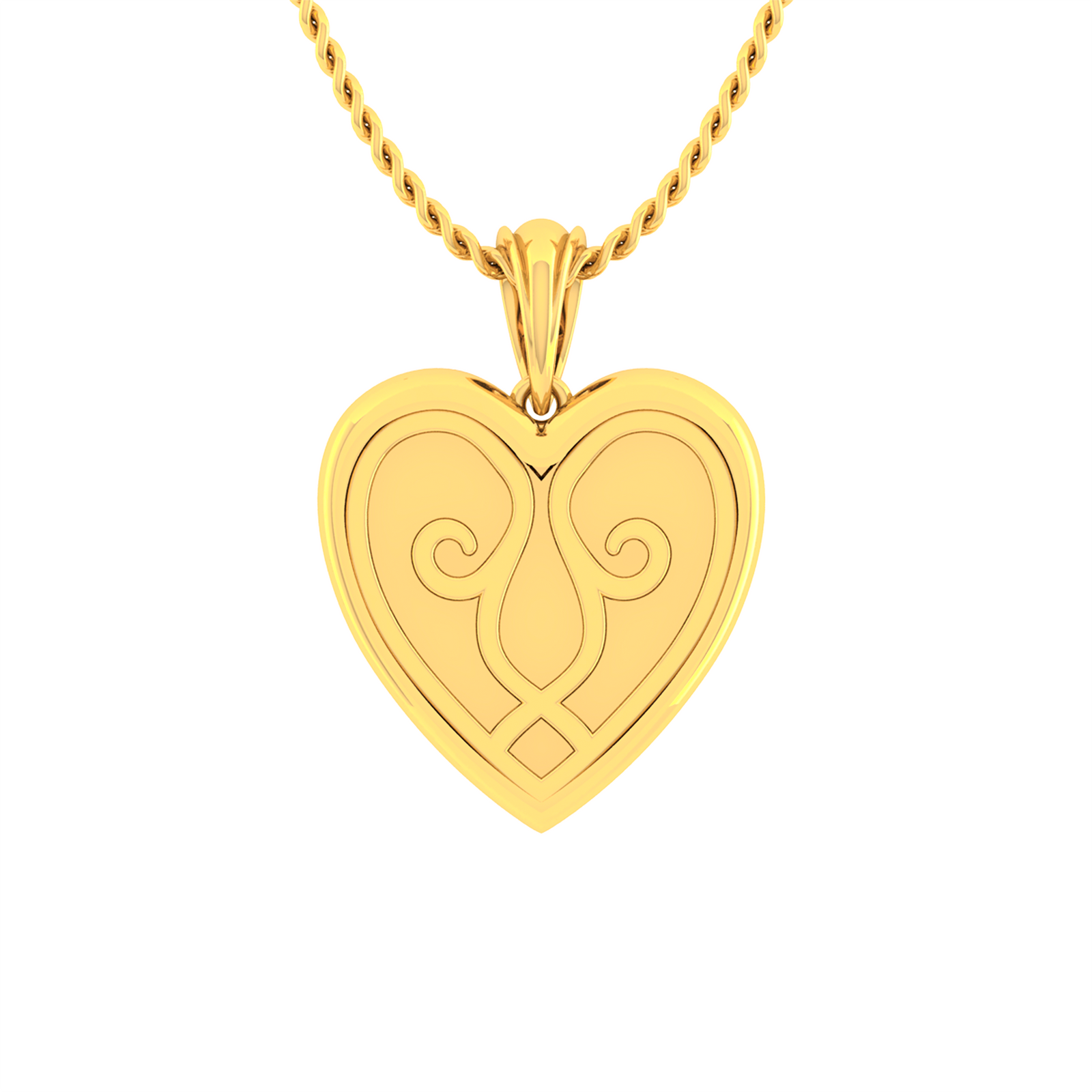 18K Gold Pendant P10638