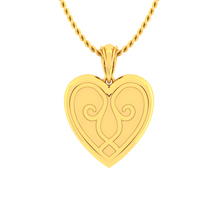 18K Gold Pendant P10638
