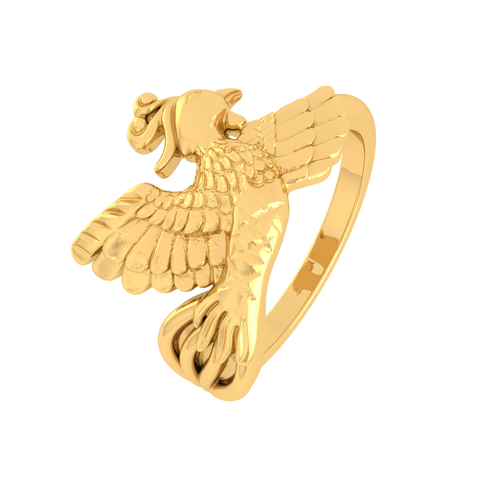 24K Gold Ring D10899