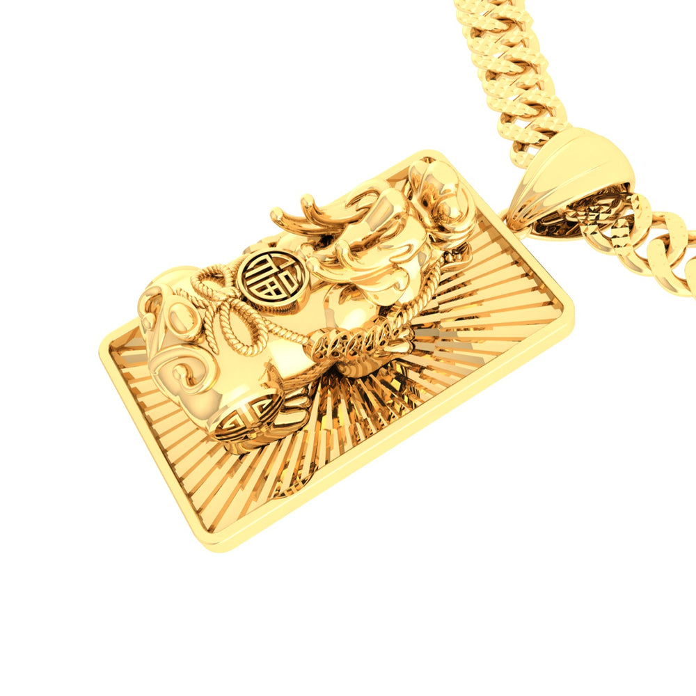 24K Gold Pendant