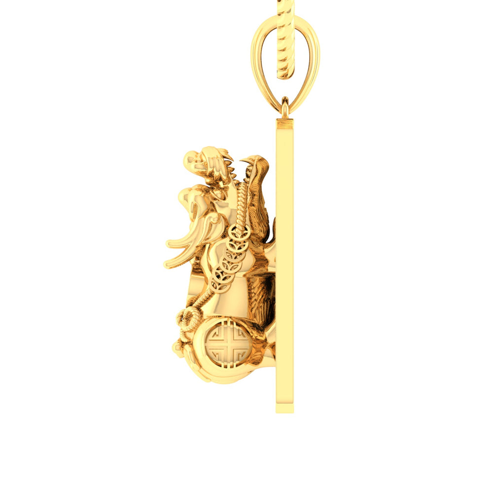 24K Gold Pendant