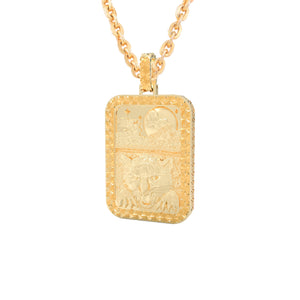 24K Gold Pendant