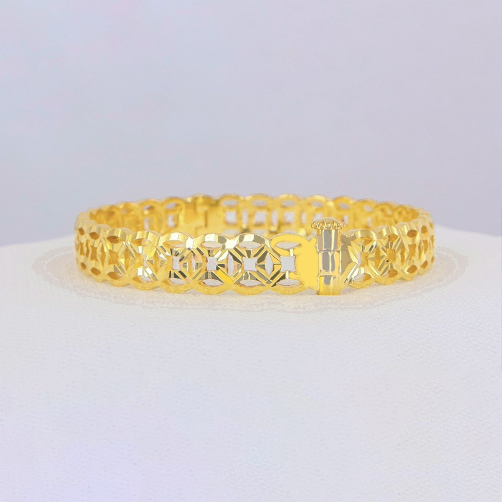 24K Gold Bangle