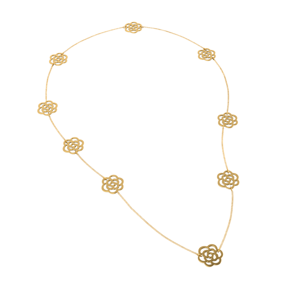 18K Gold Necklace N10002
