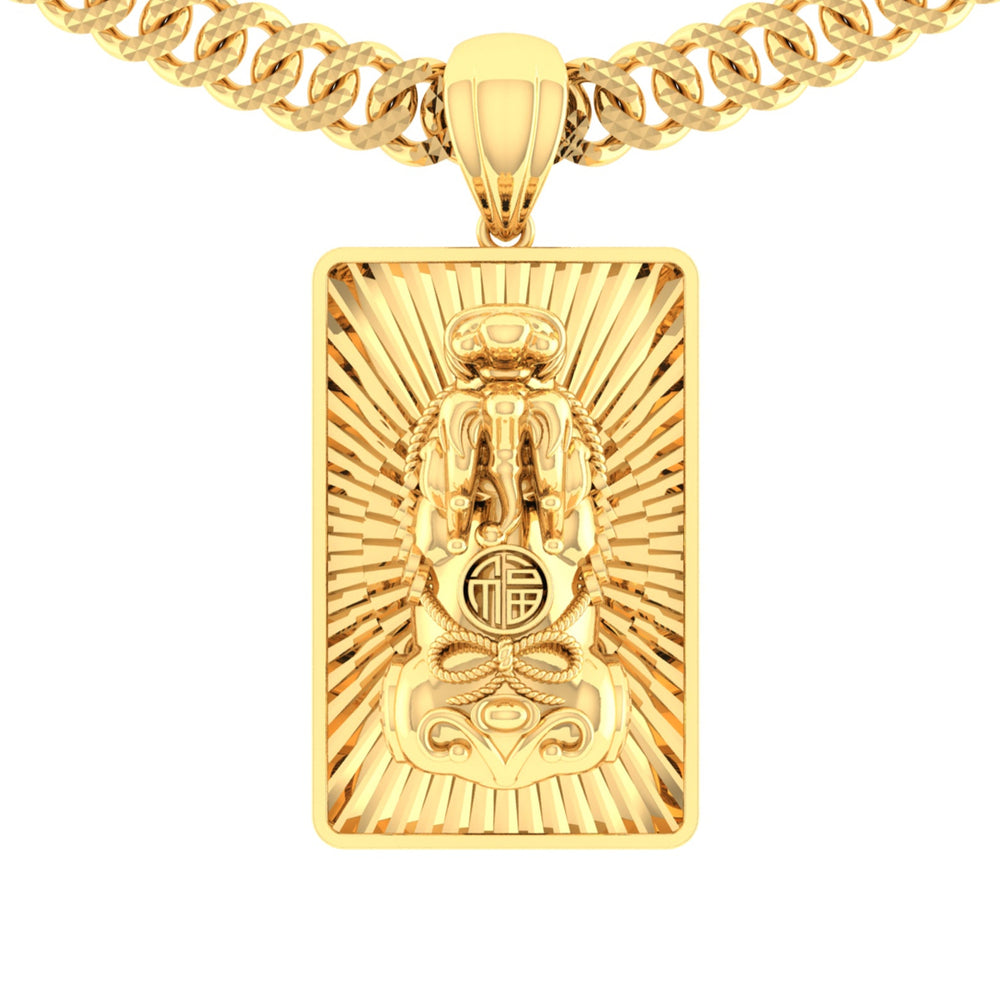 24K Gold Pendant
