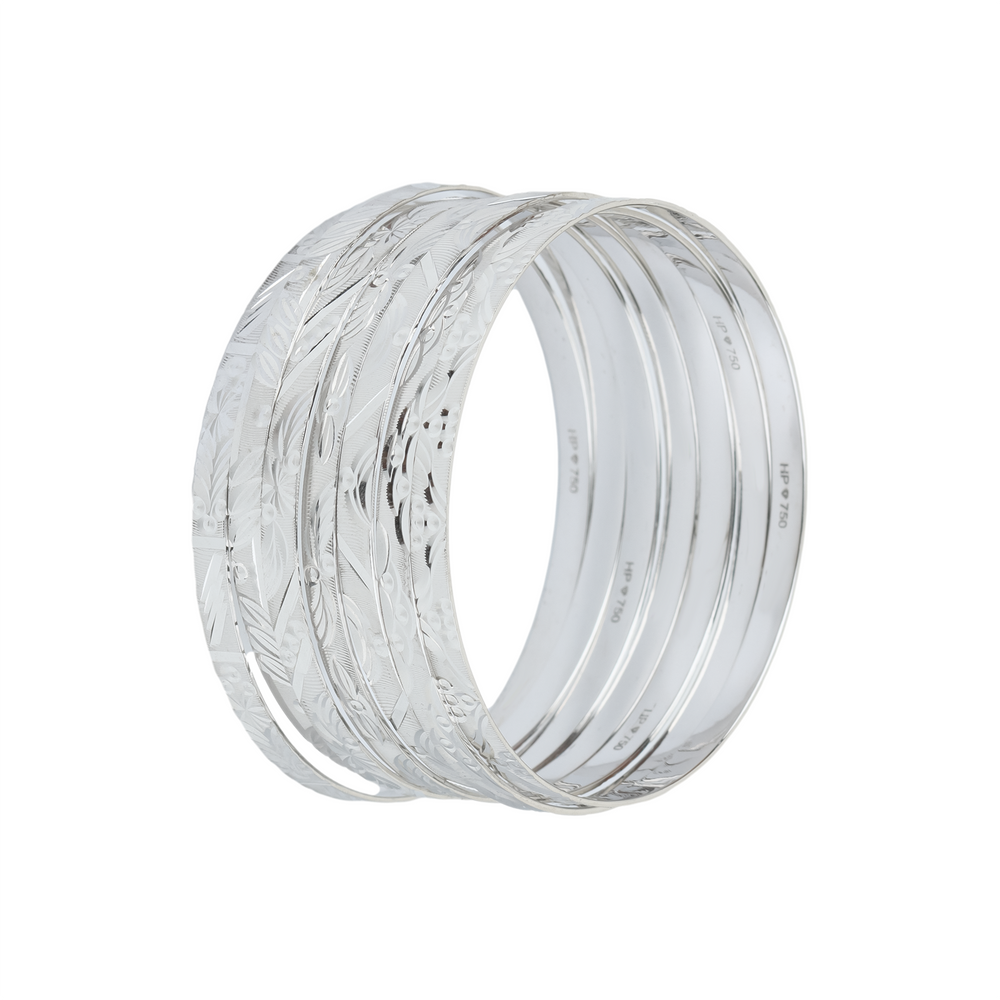 18K Gold Bangle G10346