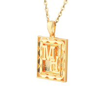 24K Gold Pendant
