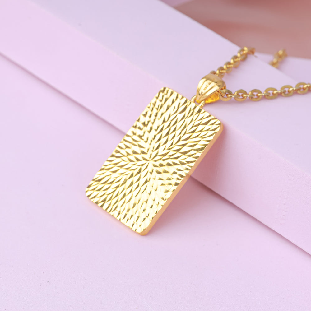 24K Gold Pendant
