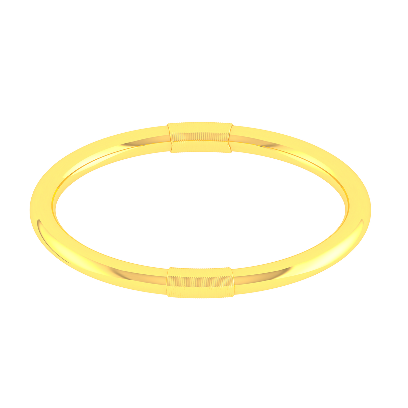 24K Gold Bangle