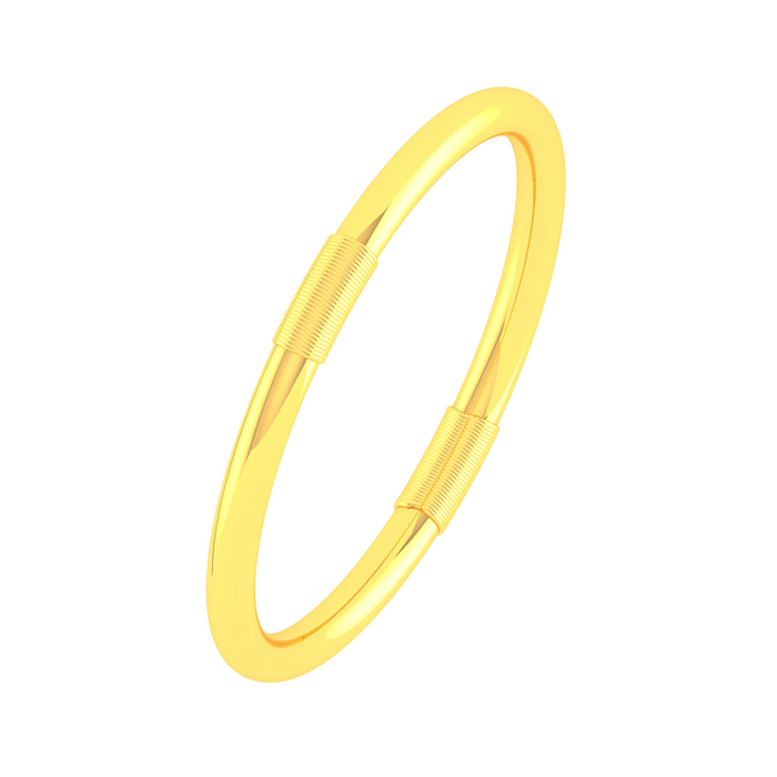 24K Gold Bangle
