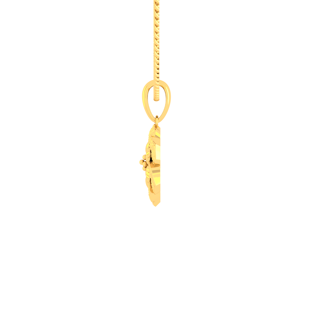 24K Gold Pendant P10663