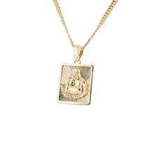 18K Gold Pendant P11132