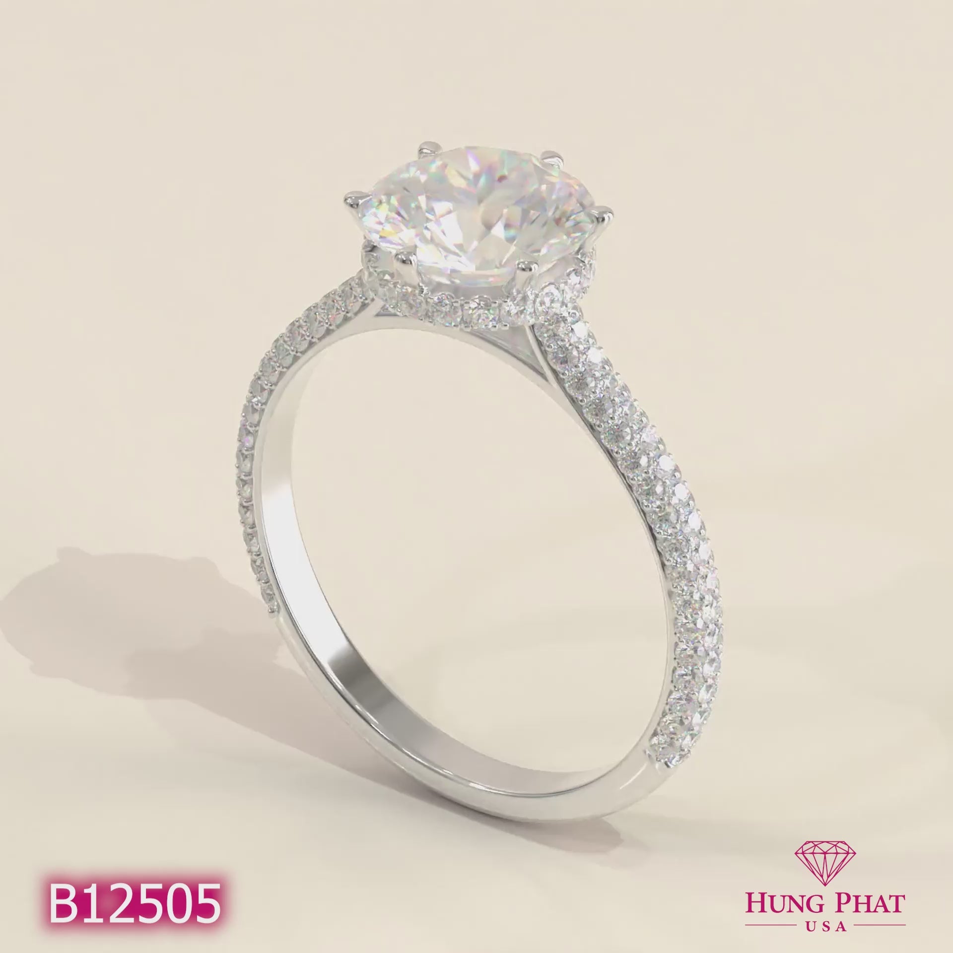 diamond-ring-mounting-hungphatusa-b12505-video
