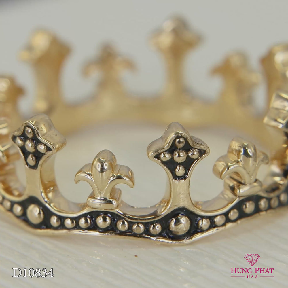 18K Gold Ring D10834