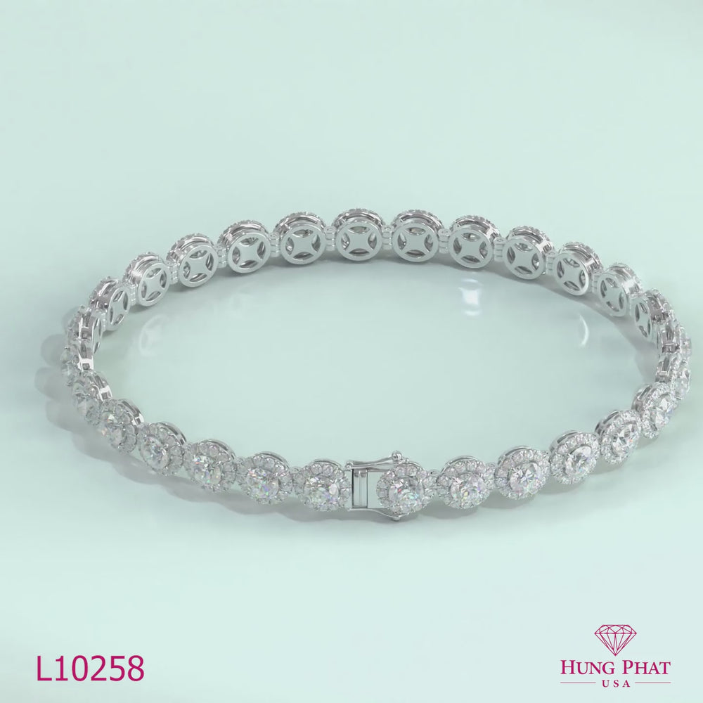 Diamond Bracelet Mounting  L10258