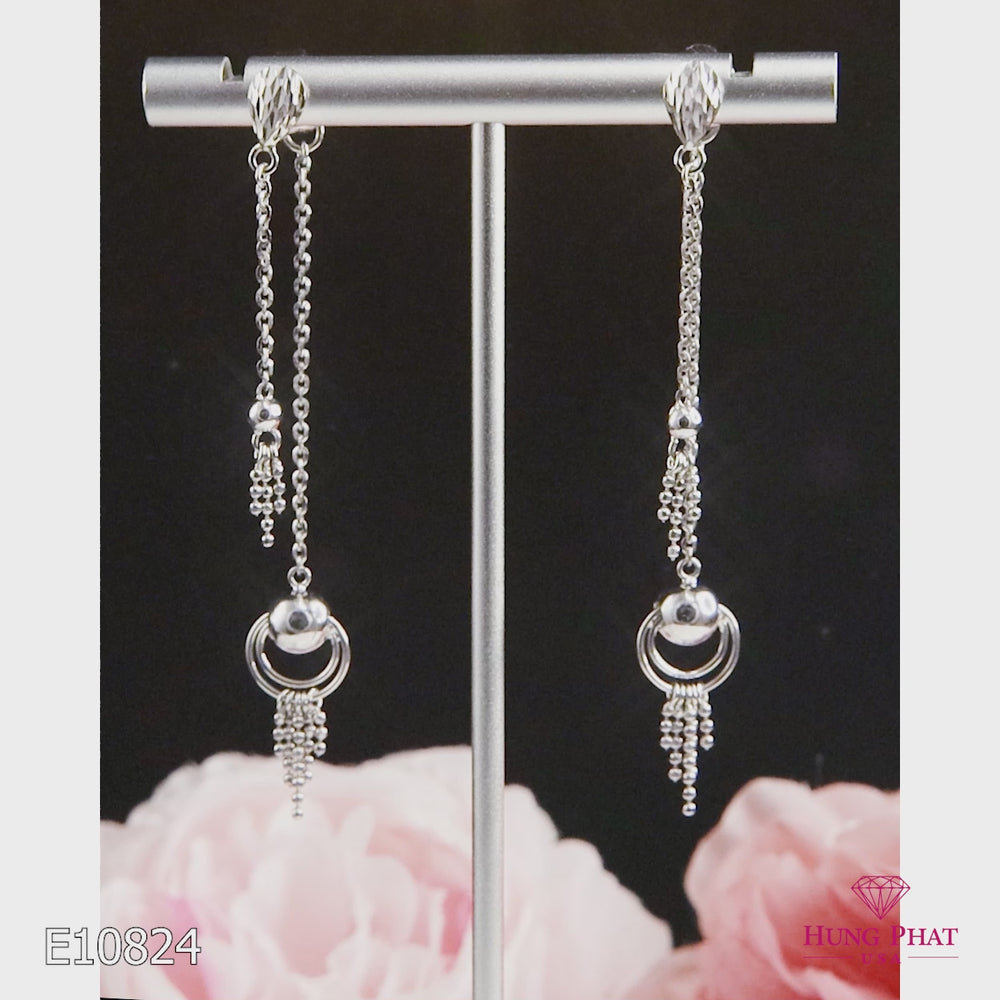 18K Gold Earring E10824