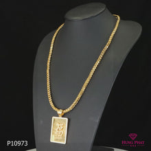 24K Gold Pendant
