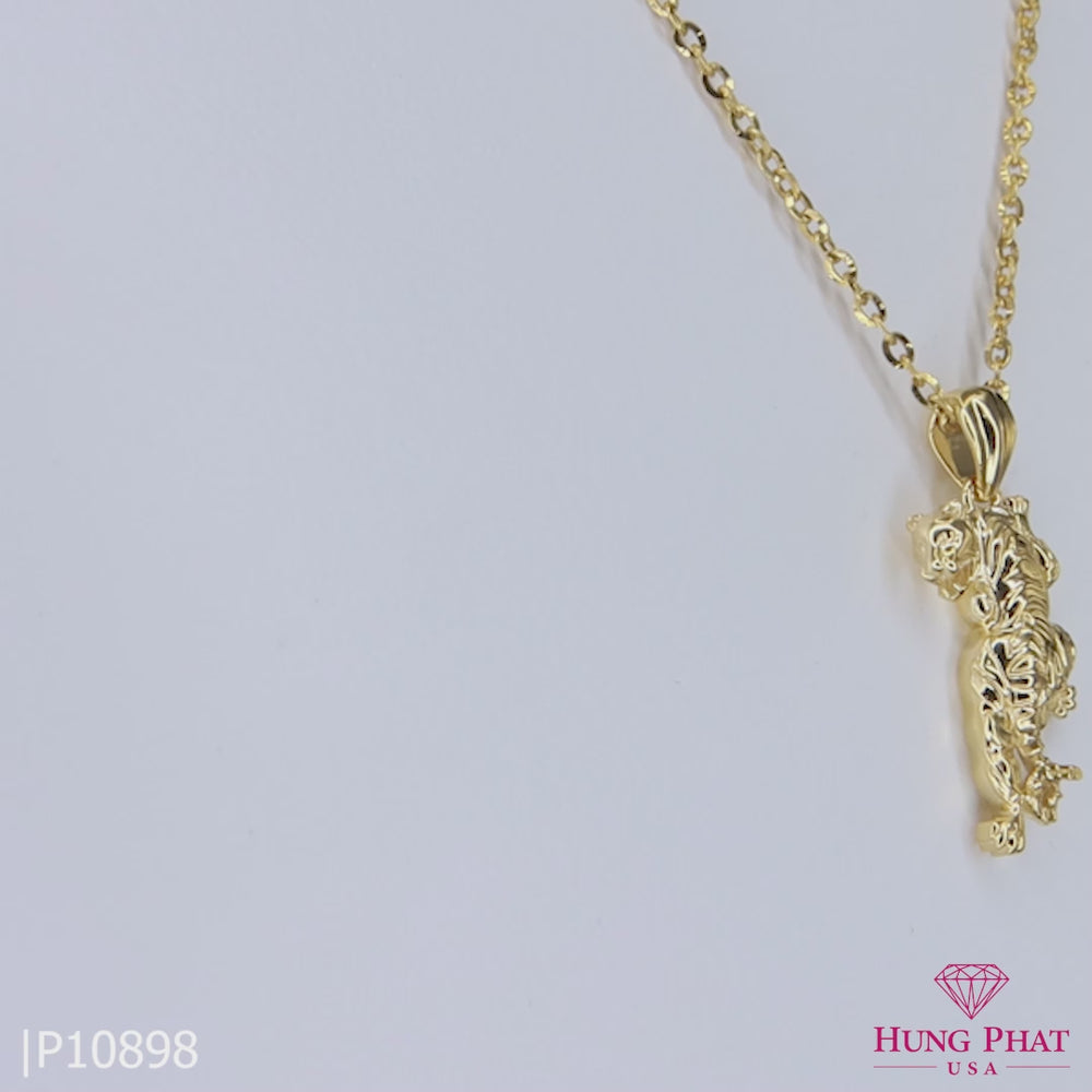 18K Gold Pendant P10898