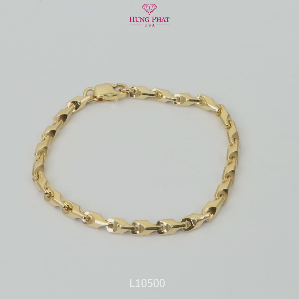 18K Gold Bracelet L10500