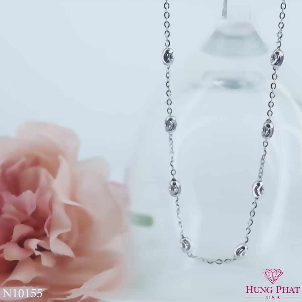 18K Gold Necklace N10155