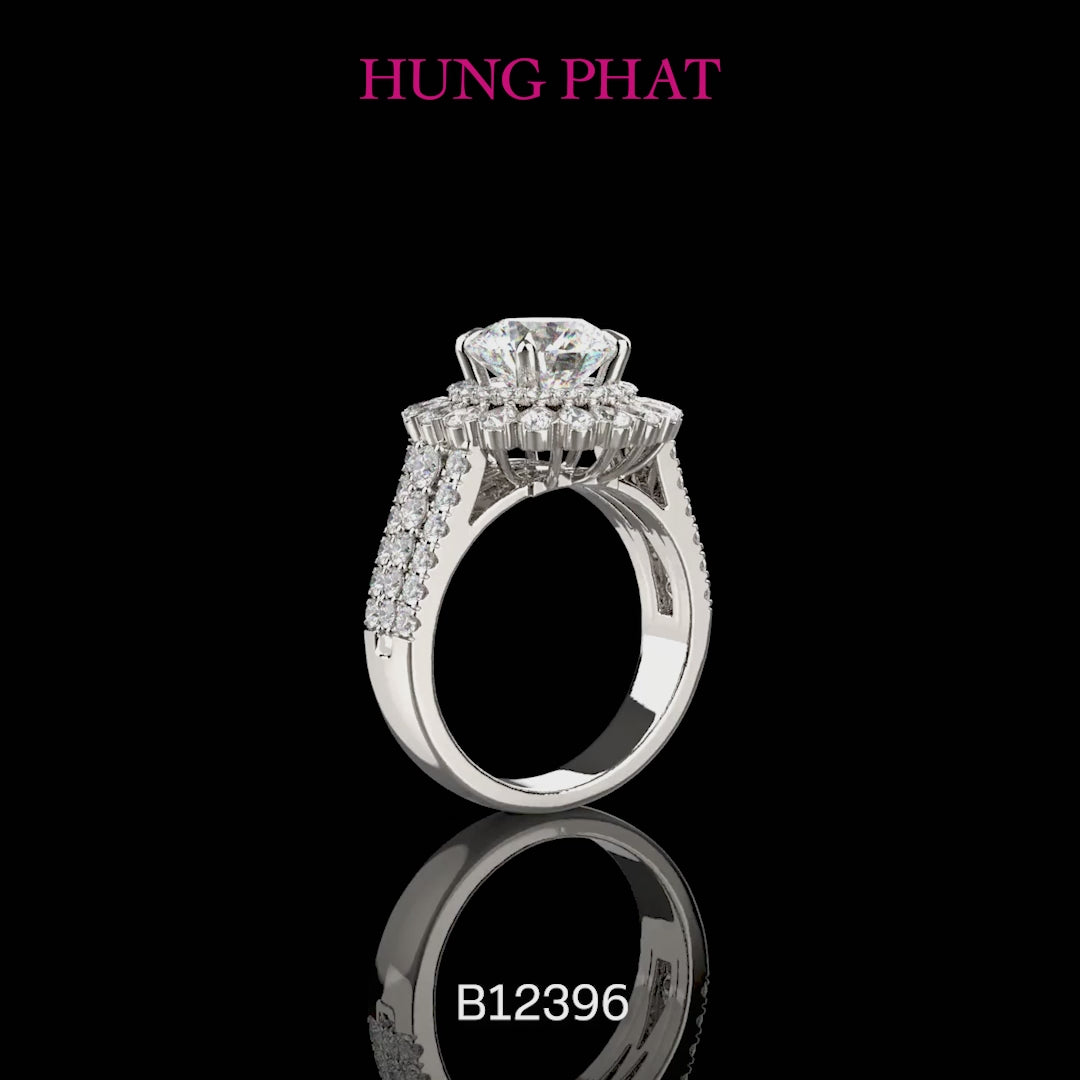 diamond-ring-mounting-hungphatusa-b12396-video
