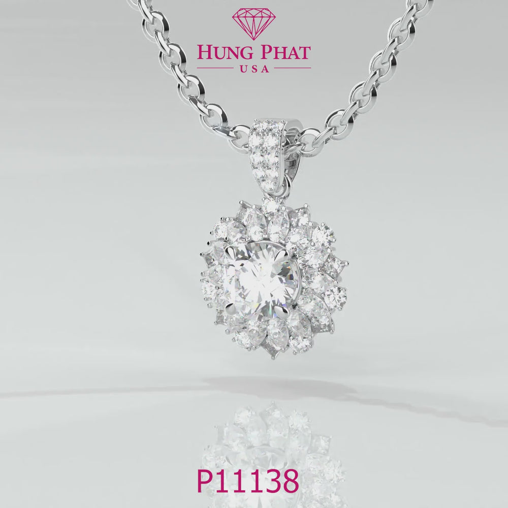 Diamond Pendant Mounting P11138