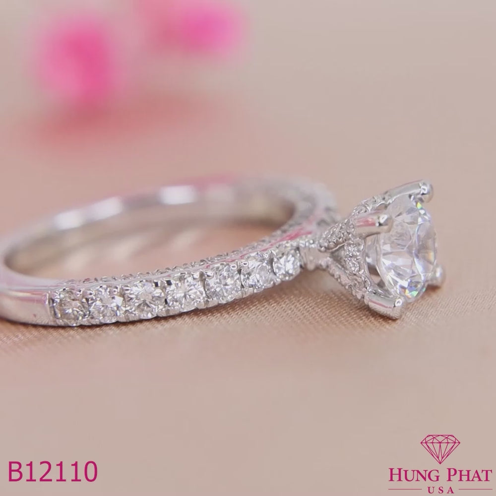 Diamond Ring Mounting B12110