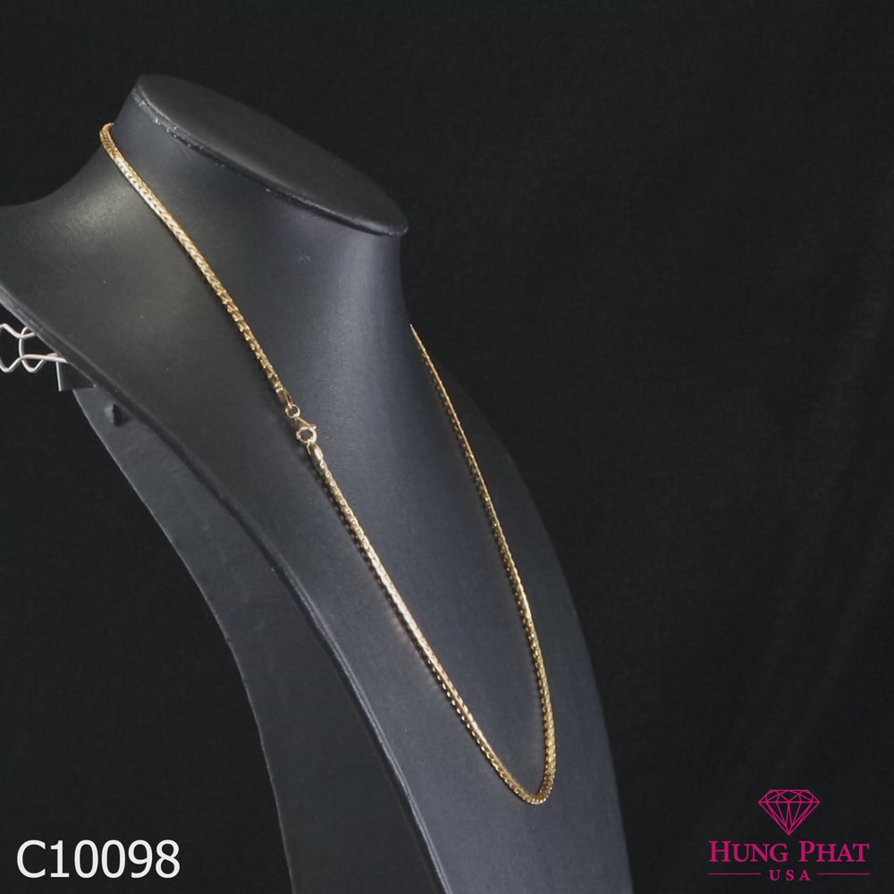 18K Gold Chain C10098