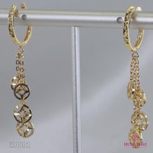 18K Gold Earring