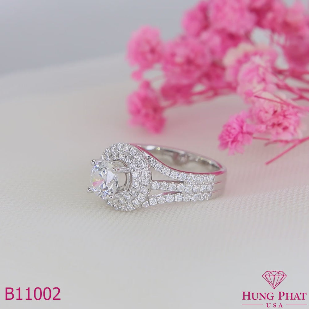 Diamond Ring Mounting B11002