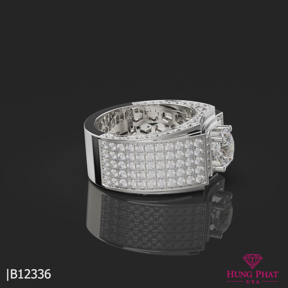 Diamond Ring Mounting B12336