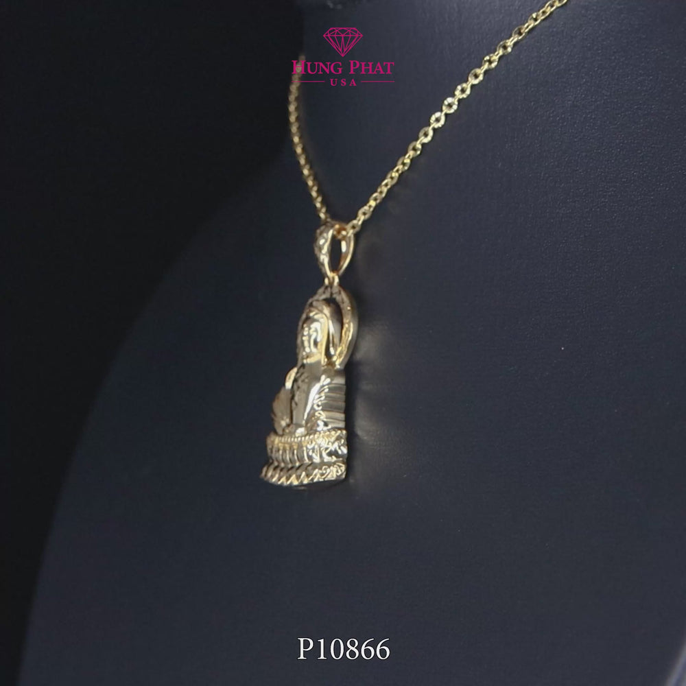 18K Gold Pendant P10866