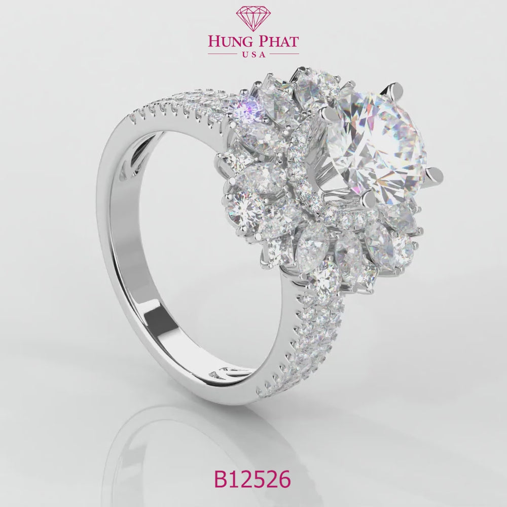 Diamond Ring Mounting B12526