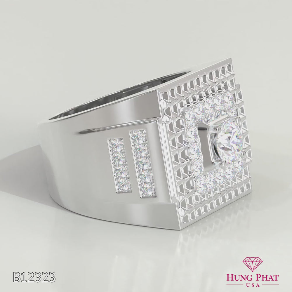 Diamond Ring Mounting B12323